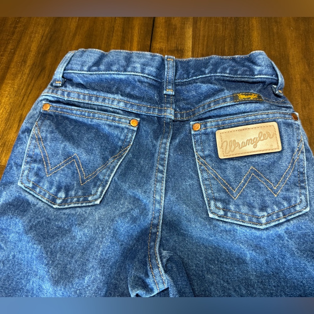 Wrangler Boys 12 Slim w/ Adjustable Waist Blue Jeans